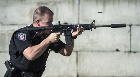 Spokane Police Adopt Rifle Suppressors To Curb Hearing Damage The