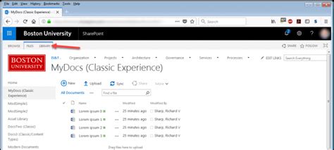 new a k a modern and classic experiences in sharepoint libraries and lists techweb boston