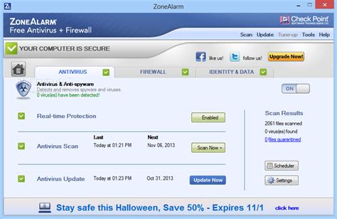 Zonealarm free firewall latest version: ZoneAlarm Free Antivirus + Firewall Download