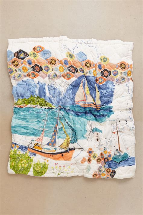 Port Of Call Quilt Anthropologie Home Quilts Anthropologie Bedding