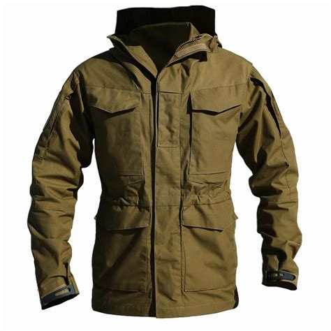 Military Classic M65 Style Tactical Winter Jacket For Men 3 Colors