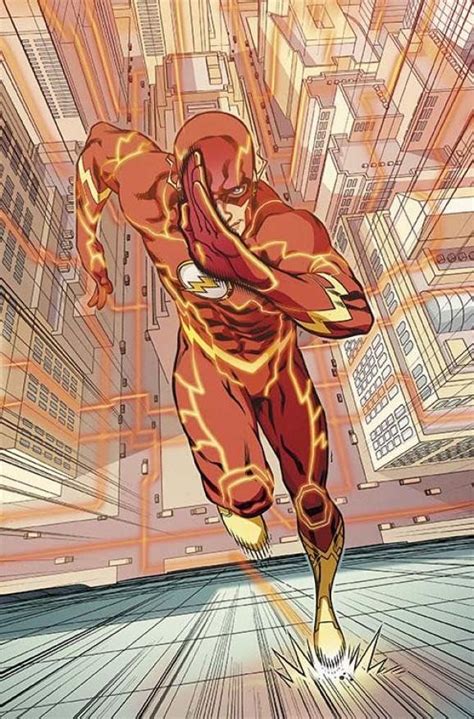 Can The Flash Really Run Up The Side Of Buildings Flash Comics