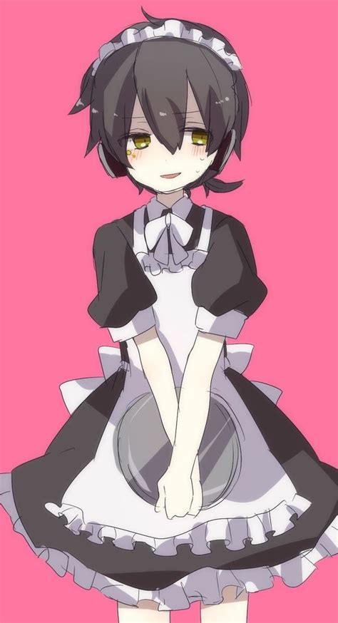 2 Being A Maid Is A Nice Job 😎 Maidboys Maid Outfit Anime Anime