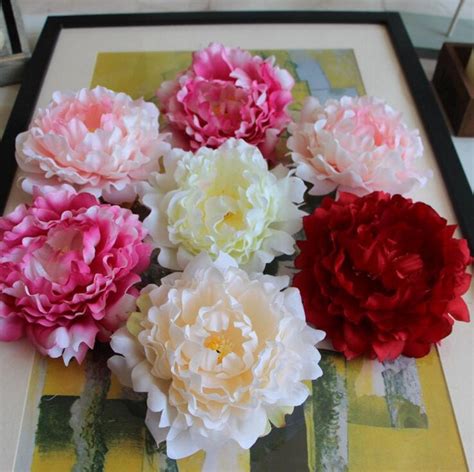 Check spelling or type a new query. Quality Peony Heads Silk Peony Flowers 15cm Large Peonies ...