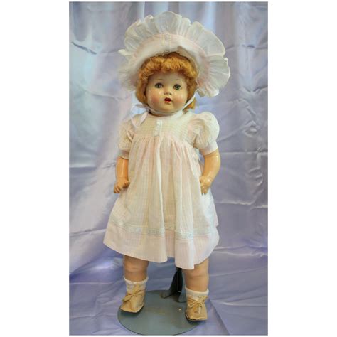 Composition Mama Doll With Working Cry Box In Original Clothes Ruby Lane