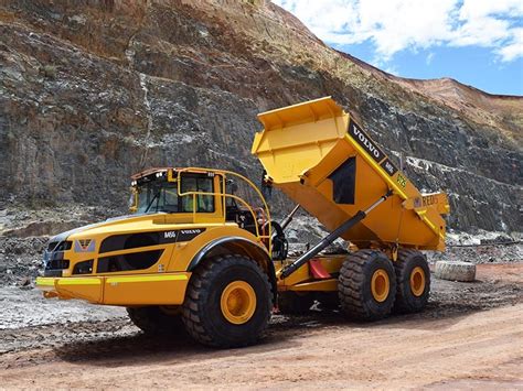 Australian Gold Mine Using Volvo Ce A45g Haulers Product News