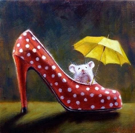 We did not find results for: Just a mouse with an umbrella in a high-heel | Quirky art ...