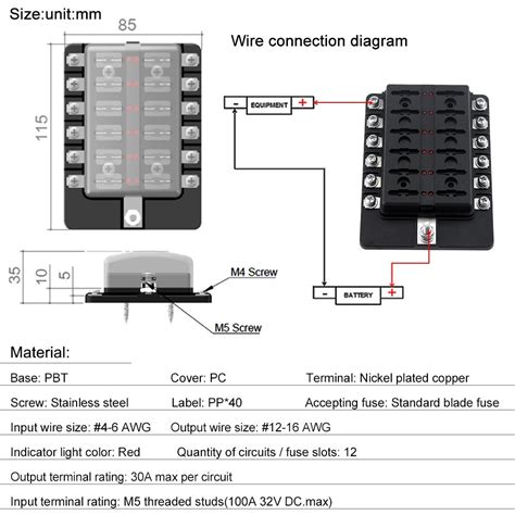 I want to thank ed sherman for reviewing this page for accuracy. 12 Volt Boat Fuse Box - Wiring Diagram Schemas