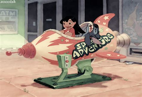 Lilo Et Stitch Fusee Space Adventure Image  Animé