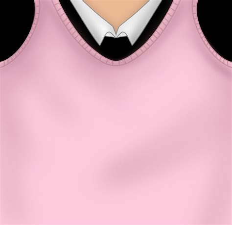 Free Roblox T Shirt Pink School Vest In 2022 Cute Black Shirts