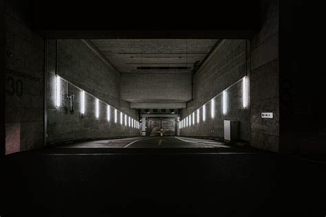 Dark Corridor Tunnel Underground Bunker Hd Wallpaper Pxfuel