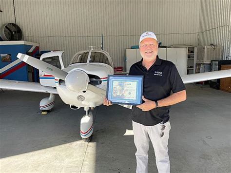 Sbvc Instructor Earns Master Pilot Award For 50 Years In Aeronautics