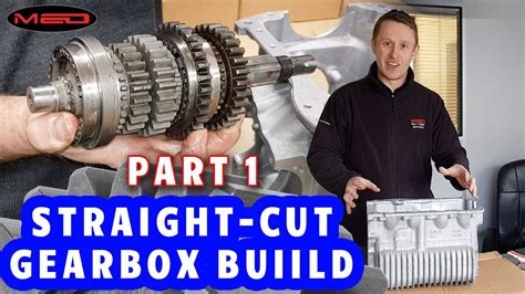 How To Build An Med Straight Cut Mini Gearbox Part 1 Youtube