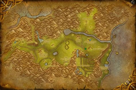 World Of Warcraft Zone Maps World Of Warcraft Questing And