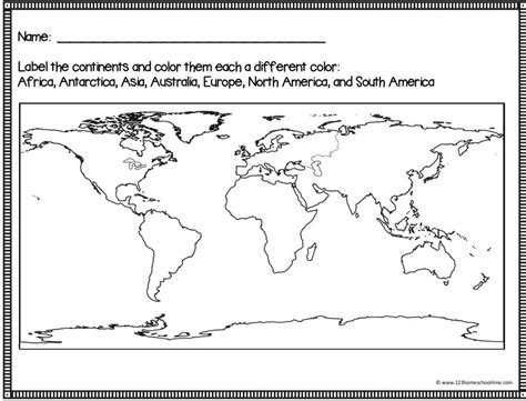 You just may quote that downloading like this FREE Printable Maps for Kids in 2020 | Blank world map, World map printable, Map