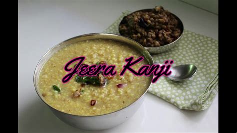 Jeera Kanji Recipe Yummy Tummy Aarthi Step By Step Youtube
