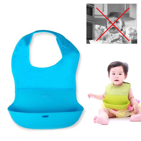 I would spend a week eating baby food, although it was less of a calculated . Cute Adult Baby Waterproof silicone Lunch Bibs Food Crumb ...