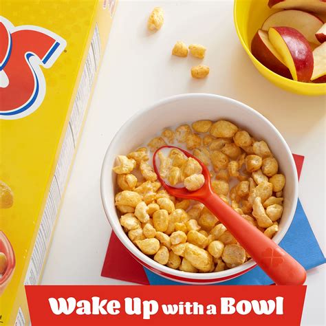Kelloggs Corn Pops Breakfast Cereal 8 Vitamins And Minerals Kids