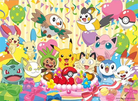 Pokemon Birthday Party 100 Pieces Buffalo Games Puzzle Warehouse