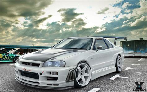 Cool Gtr R34 Wallpapers Nissan Skyline R34 Wallpapers Wallpaper