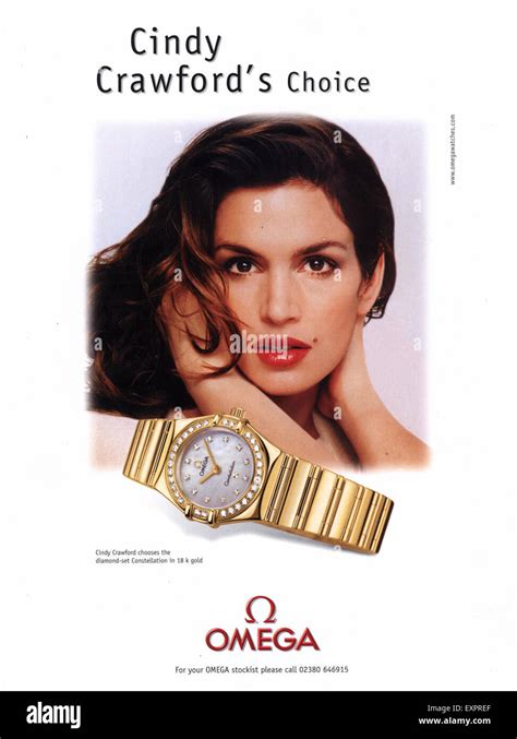 2000s Uk Omega Magazine Advert Stock Photo Alamy