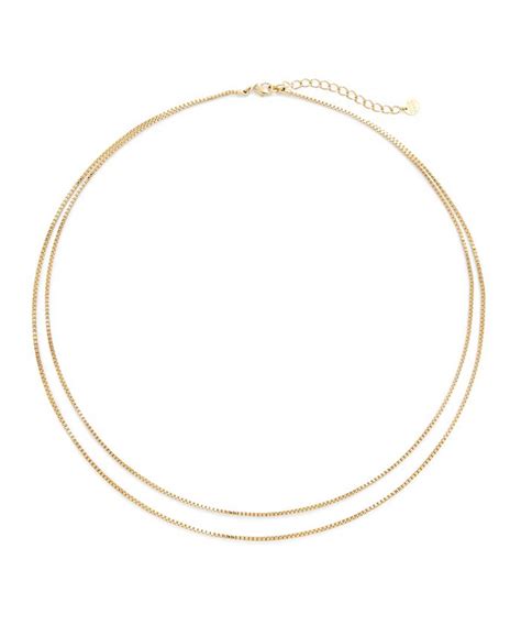 Brook And York 14k Gold Plated Emma Wrap Necklace And Reviews Necklaces