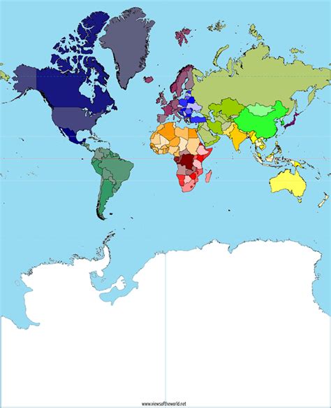 How The World Map Looks Wildly Different Than You Think Gold Is Money