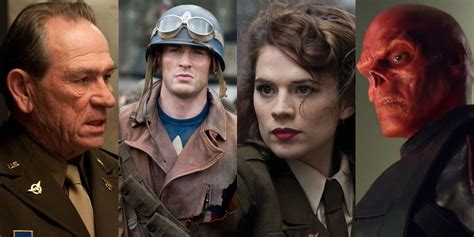 Captain America The First Avenger 10 Characters With The Most Screen