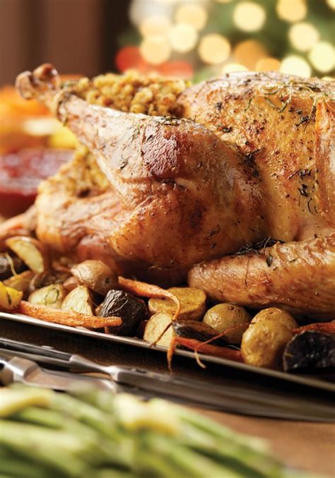 Holiday Perfect Roast Turkey With Sage Bread Stuffing Recipe Roasted