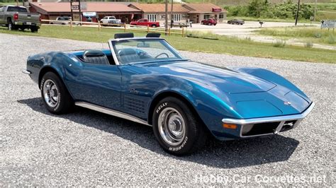 1971 Automatic Bridgehampton Blue Corvette Stingray Convertible For