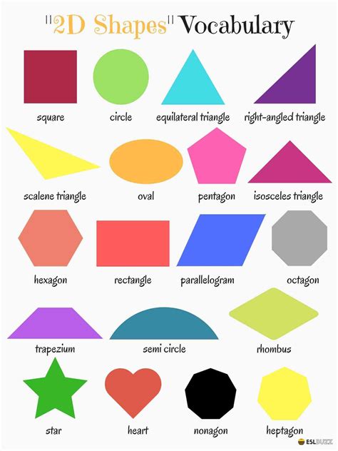 Shapes With 11 To 20 Sides