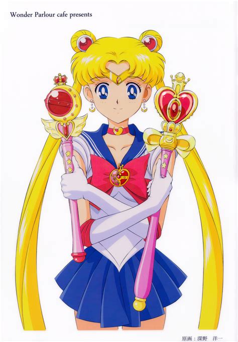 Made A Whole Update On Artwork By Sailor Moon Illustrator Fukano Youichi At Three Lights Net