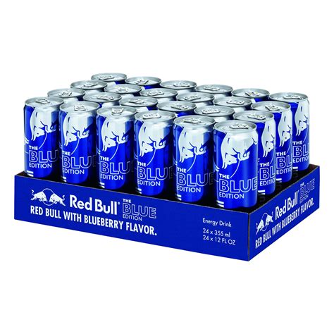 Buy Red Bull Energy Drink Blue Edition Blueberry 12 Floz Pack Of