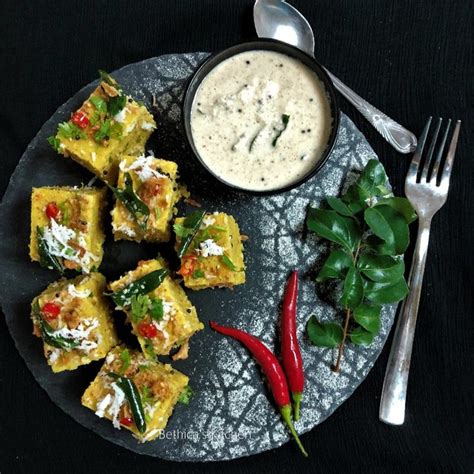 This is coconuts hong kong. Sambhar Dhokla with the classic Coconut Chutney is a ...