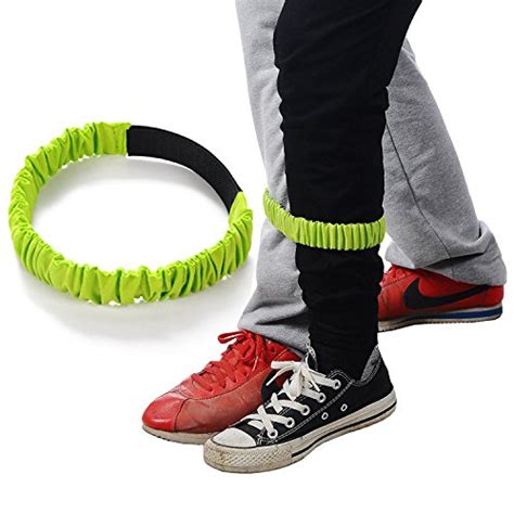 Zxsweet 8pcs 3 Legged Race Bands Elastic Tie Rope With 4 Assorted Colors Perfect For Relay Race
