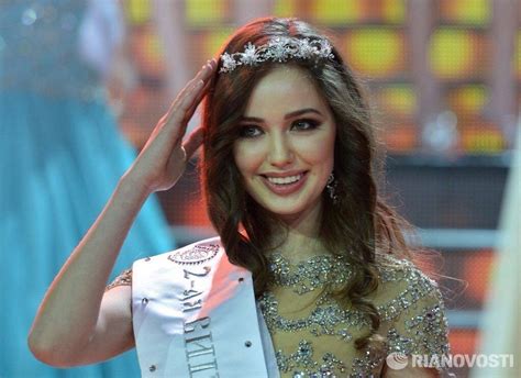 Anastasia Kostenko Miss World Russia 2014 Model Face Russian Culture Miss World