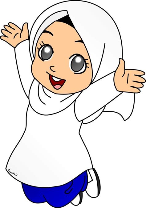 Islamic Cartoon Anime Muslim Muslim Kids