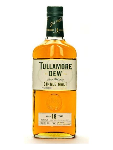 Tullamore Dew 18 Yo Single Malt Irish Whiskey Club Oenologique