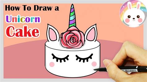 Chefmaster liqua gel colors are highly concentrated edible cake decorating colors in a wide range of bright vivid intense colors colors are easy to mix and. How to draw Unicorn Cake Step by Step | Cute Drawings ...