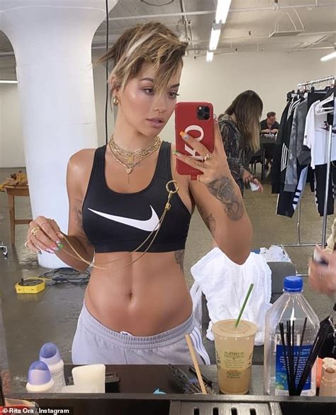 Rita Ora Dazzles As She Shows Off Her Gym Honed Abs In Stunning Pre