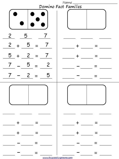15 Domino Multiplication Worksheet