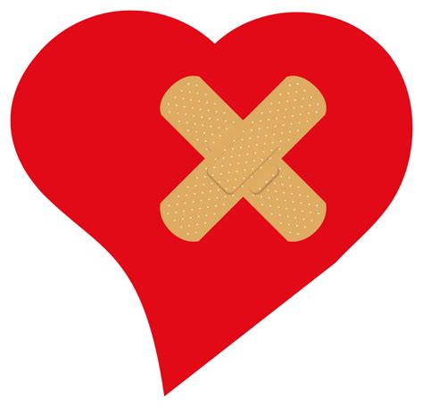 Filelove Heart Bandagedsvg Wikimedia Commons