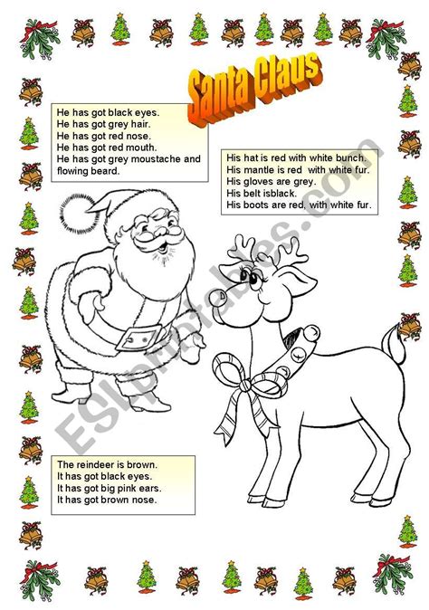 Diagnosing Santa Worksheet Answers Printable Word Searches