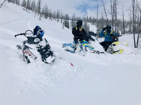 Big Sky Montana Snowmobiling Things To Do In The Winter