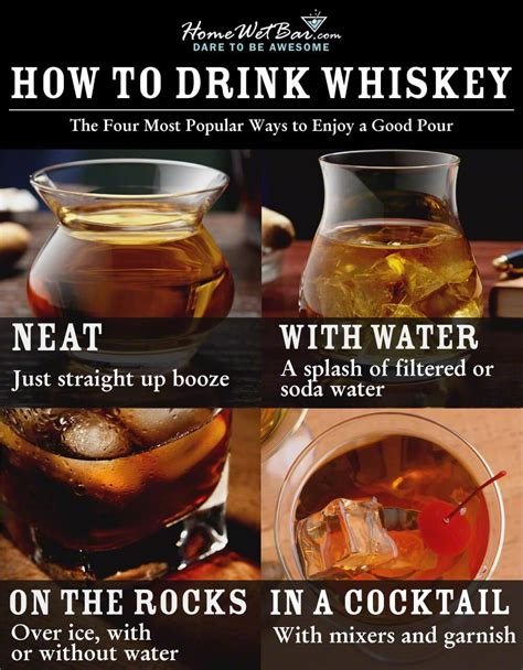 How To Drink Whiskey Whisky Drinks Bourbon Drinks Bar Drinks