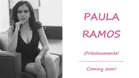 Promo Entrevista A 💋 Paula Ramos 💋 💋 Paula Ramos 💋 Interview Promo Youtube