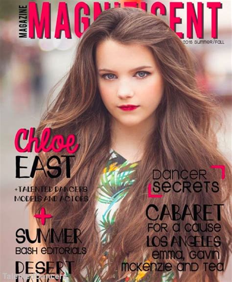 Eastchloe Featured In Magnificent Magazine Dancer Chloe East