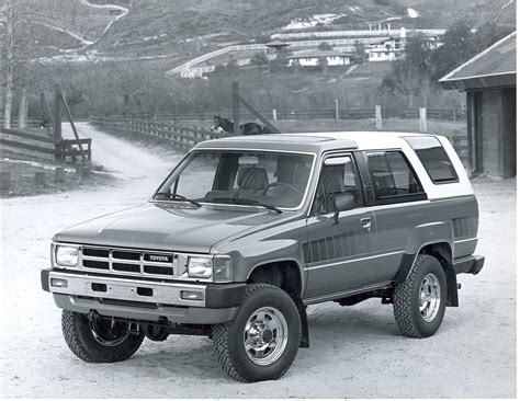 Toyota 4 runner mechanic special. 1984 - 1989 Toyota 4Runner First (1st) Generation - Toyota USA Newsroom