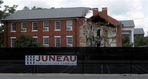 Photo Gallery Rutherford Hall Demolition Gallery