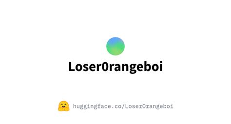 Loser0rangeboi Loser Orangeboi